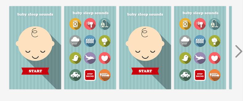 Aplikacja Baby sleep sounds