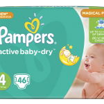 Pampers_Diapers_4x46ct_81555687_4015400649724_M6 New Active BabyDry Size…