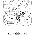 Winter-themed-Color-By-Number-Worksheet-in-Blue-and-White-Simple-Style-